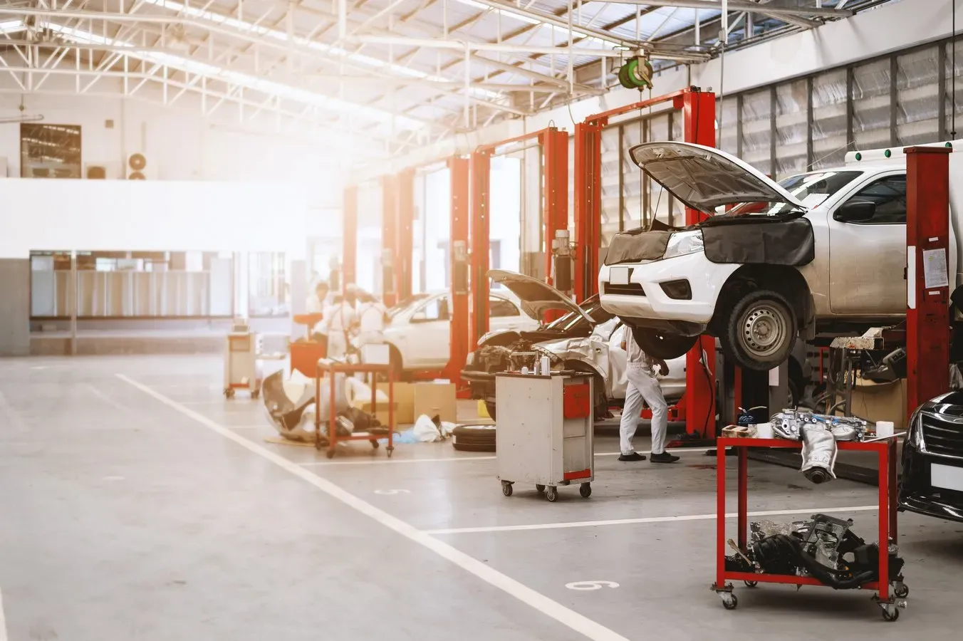 garage automobile